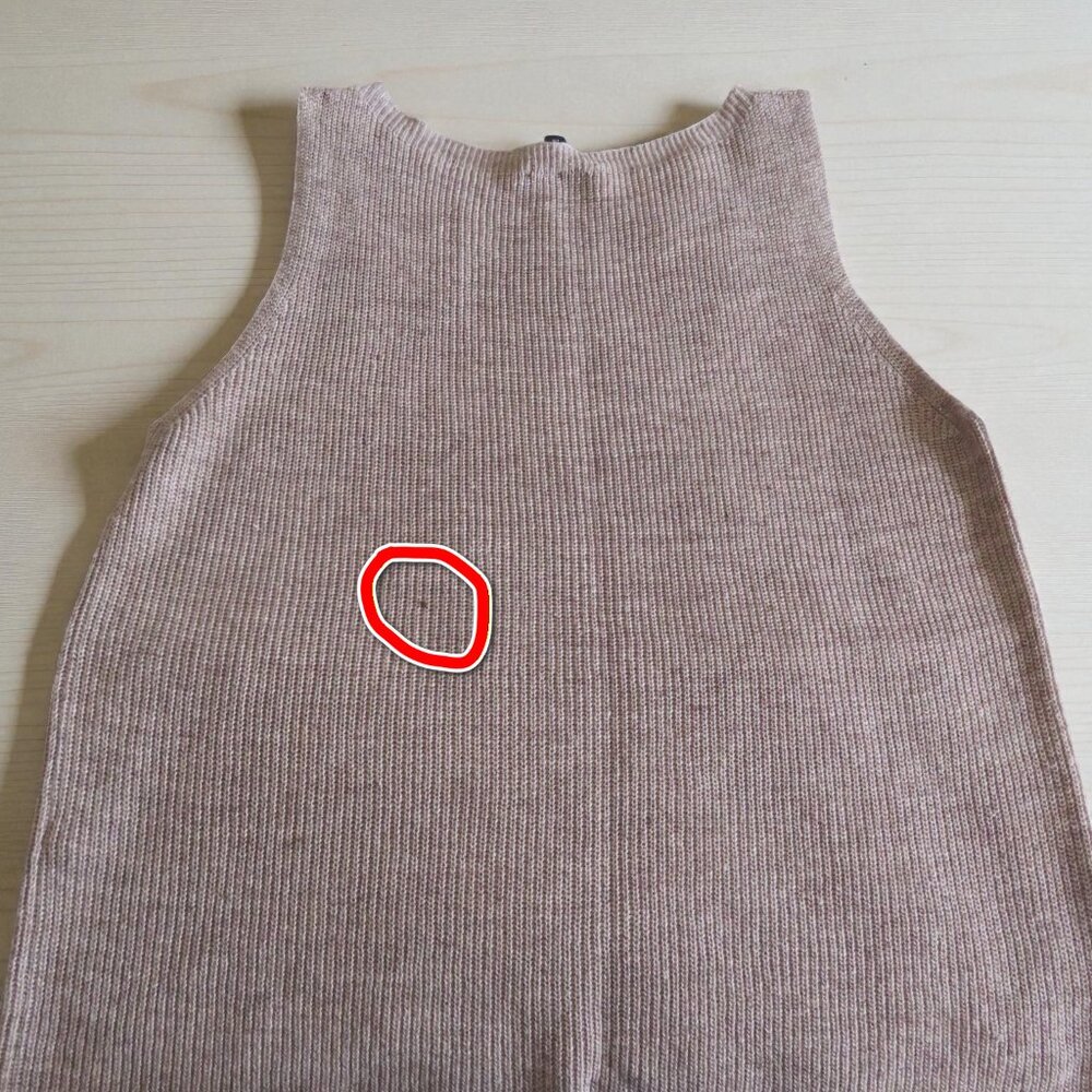 Eileen Fisher Organic Linen Melange Boat Neck Top - Tan - Size Large - NWT - Picture 12 of 13